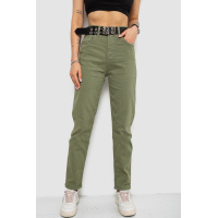 Джинсы женские, цвет хаки, 182R001009