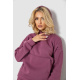 Спортивный костюм женский на флисе, цвет сливовый, 177R056