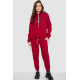 Спортивный костюм женский, цвет бордовый, 244R4236