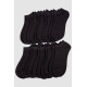 Комплект жіночих шкарпеток 10 пар, колір чорний, 151RB2866