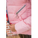 Демісезонна куртка з капюшоном, рожевого кольору, 167R2227