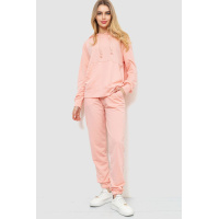 Спорт костюм женский двухнитка, цвет светло-персиковый, 244R009