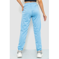 Спортивні штани жіночі, колір блакитний, 129R1105