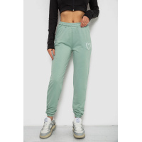 Спортивные штаны женские, цвет оливковый, 238R324