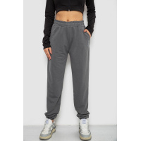 Спортивные штаны женские, цвет серый, 238R325