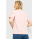 Футболка жіноча однотонна, колір рожевий, 221R006