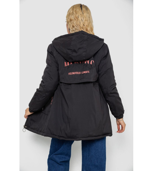 Куртка женская демисезонная, цвет черный, 243R19050