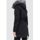 Парка женская зимняя, цвет черный, 244R805