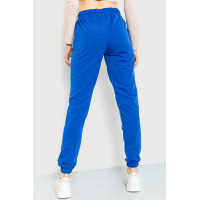 Спортивные штаны женские двухнитка, цвет синий, 102R292