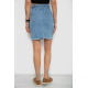 Юбка женская джинсовая, цвет голубой, 182R1484