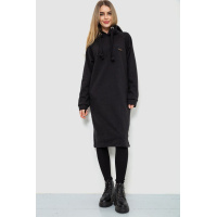 Туника женская на флисе, цвет черный, 243R462