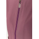 Жіночий бомбер з кишенями, сливового кольору, 102R205-1