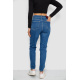 Джинсы женские Mom-fit стрейч, цвет синий, 244R1134