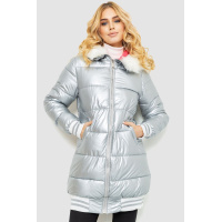 Куртка женская, цвет серебристый, 235R8838