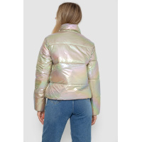 Куртка женская демисезонная плащевка, цвет бежевый, 243R2022-6