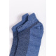 Шкарпетки жіночі короткі, колір джинс, 131R232-1