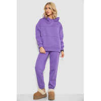 Спортивный костюм женский на флисе, цвет сиреневый, 247R10765