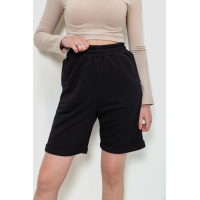 Шорты женские, цвет черный, 102R7721