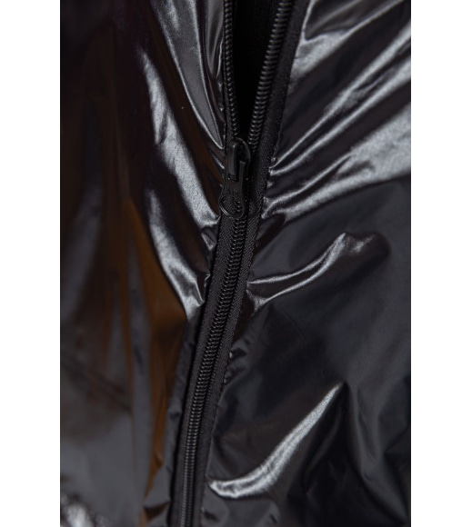Ветровка женская, цвет черный, 167R1071-5