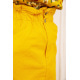 Джинсовая мини-юбка, темно-желтого цвета, 164R2023