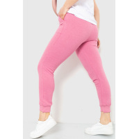 Спортивные штаны женские демисезонные, цвет розовый, 226R027