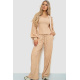 Спорт костюм женский махровый тройка, цвет бежевый, 102R5250