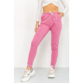Спортивні штани жіночі демісезонні, колір рожевий, 226R025