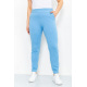 Спортивные штаны женские двухнитка, цвет голубой, 219RB-3004