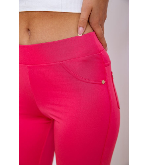 Жіночі бриджі на резинці, рожевого кольору, 172R3712