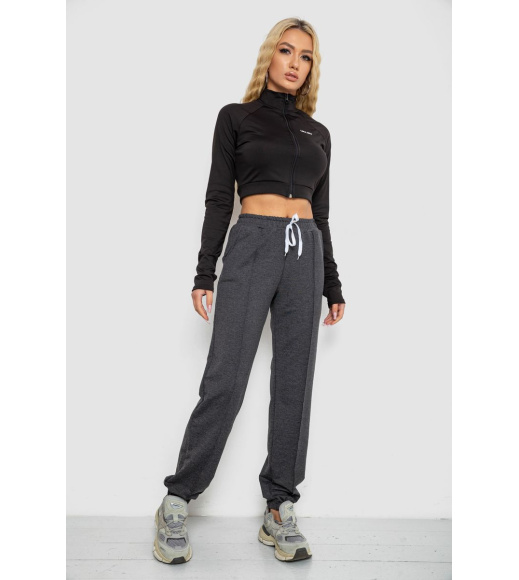 Спорт штани женские, цвет темно-серый, 247R4670-1