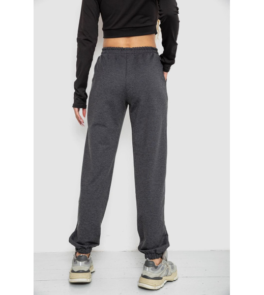 Спорт штани женские, цвет темно-серый, 247R4670-1