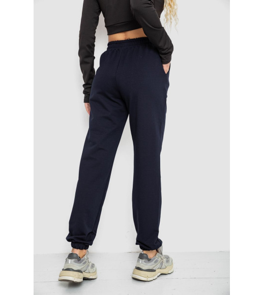 Спорт штани женские, цвет темно-синий, 247R4670-1