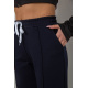 Спорт штани женские, цвет темно-синий, 247R4670-1