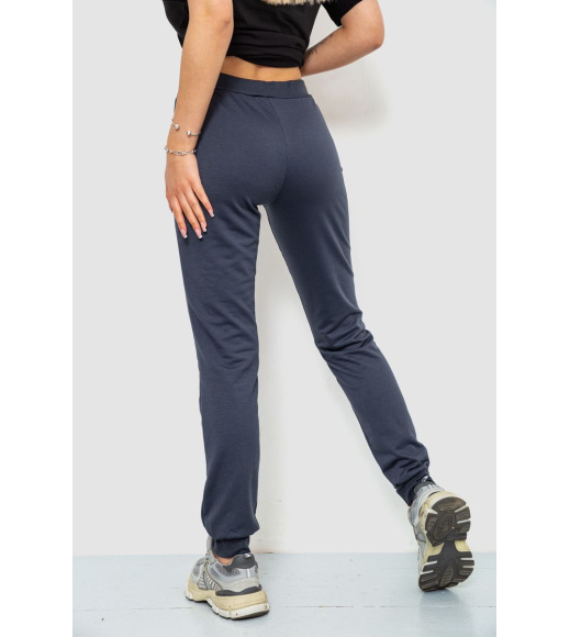 Спорт штани женские, цвет серый, 244R526