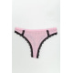Труси жіночі стрінги, колір світло-рожевий, 131R002-10
