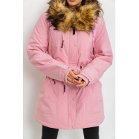 Куртка жіноча, колір рожевий, 224R19-16