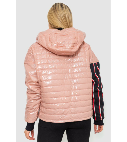 Куртка женская демисезонная, цвет пудровый, 102R5222