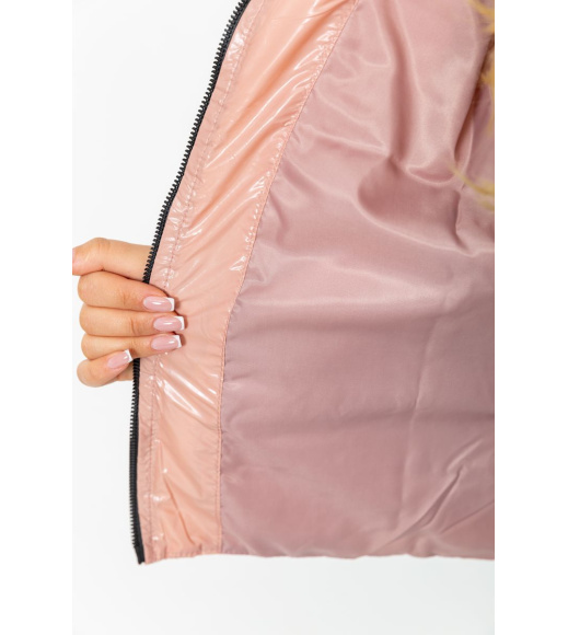 Куртка женская демисезонная, цвет пудровый, 102R5222