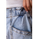 Жіночі джинсові шорти вільного крою, колір Світло-блакитний, 164R4056-3