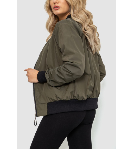 Ветровка женская, цвет хаки, 238R010