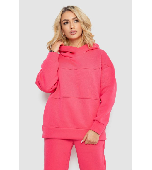 Спортивный костюм женский на флисе, цвет розовый, 247R10765