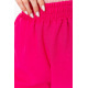 Шорти жіночі вільного крою тканина льон, колір малиновий, 177R023