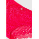 Трусы женские кружевные, цвет малиновый, 131R28