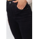 Джинсы женские стрейч, цвет черный, 214R1433
