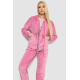Спортивный костюм женский велюровый, цвет розовый, 177R018