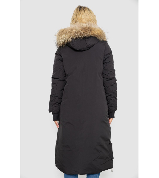 Куртка женская зимняя, цвет черный, 243R8366