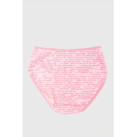 Труси жіночі з принтом, колір рожевий, 131R115030