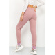 Спортивні штани жіночі демісезонні, колір пудровий, 226R025