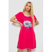 Платье домашнее, цвет малиновый, 238RD43