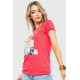 Жіноча футболка, колір кораловий, 190R105